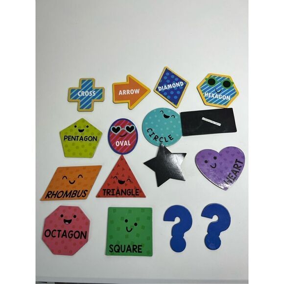 Magnetic Learning Shapes, Shape Matching Game, Educational Preschool Kids Activi - Picture 5 of 6